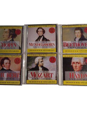 6-Classical Music Album CD Starter Collection